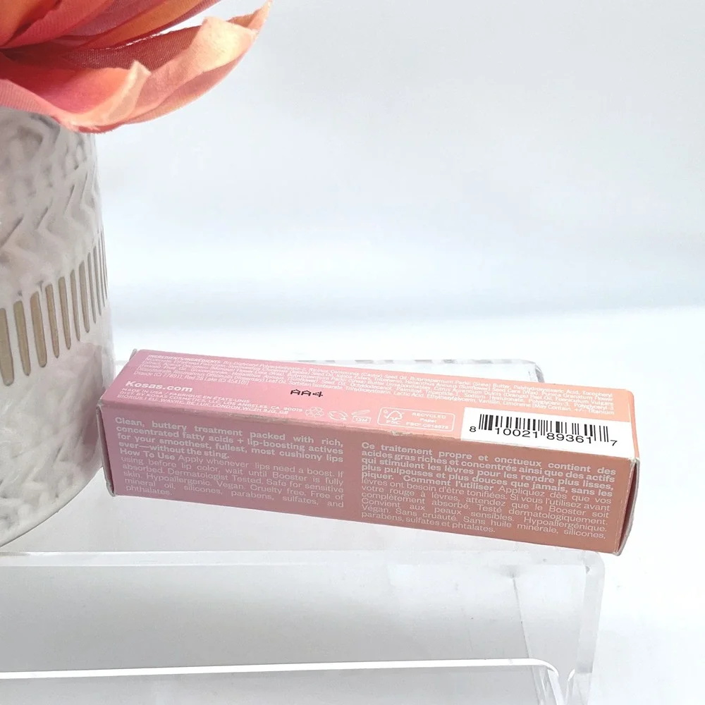 Kosas Plump+ Juicy Lip Booster‎ Buttery Treatment Clear 15ml 05oz New
